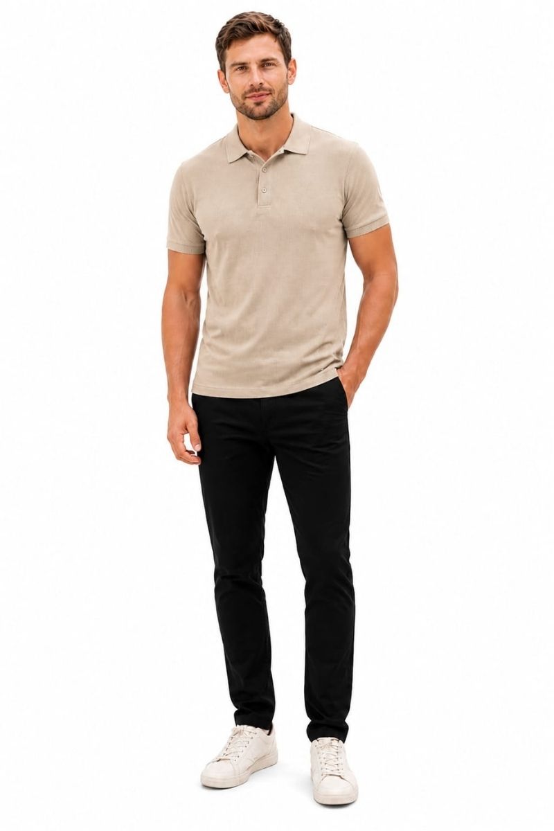 Chino Keten Erkek Pantolon 1130 SİYAH SİYAH - 32
