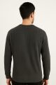 Bisiklet Yaka Uzun Kollu İnce Esnek Regular Kesim Erkek Sweatshirt 95219 ANTRASİT ANTRASİT - M
