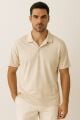 Polo Yaka Kısa Kollu Düğmesiz Regular Kesim Erkek Tişört 95224 TAŞ TAŞ - XXL