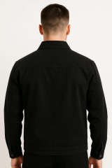 Erkek Yakalı Kapitone Astarlı Mont  Uzun Kollu Pamuk Yandan Cepli Tam Fermuar Kapamalı