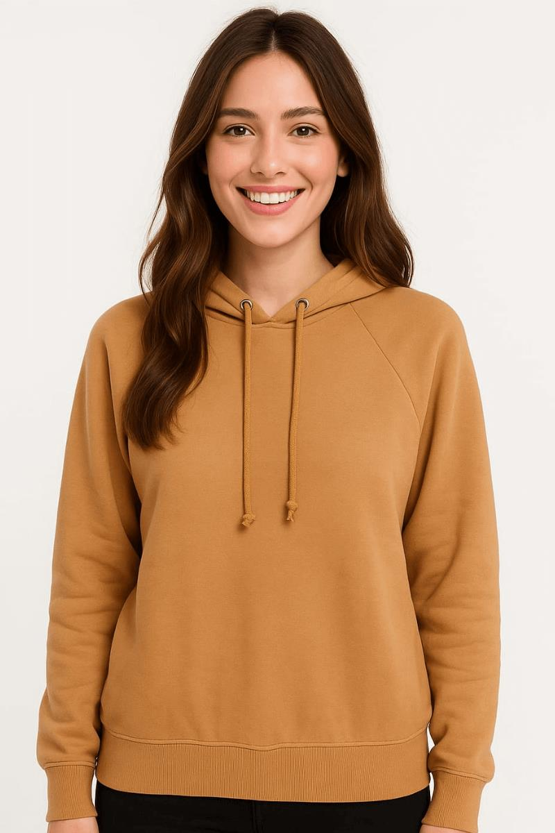 LUSTRİN 2810 BAYAN ÜÇ İPLİK KAPŞONLU SWEATSHIRT