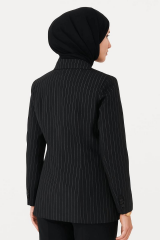 Düğme Dedaylı Astarlı Uzun Kollu Blazer Ceket  2110