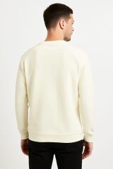 Hafif Kumaşlı Esnek Uzun Kollu Bisiklet Yakalı  95276 BEJ