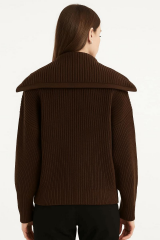 Boğazlı Triko Hırka