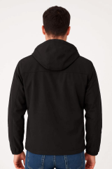 Kapşonlu İnce Astarlı Erkek Mont 711