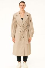 IRK Bayan Tranç Kot Kılasik Belden Kemerli