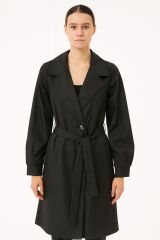 IRK Bayan Tranç Kot Kılasik Belden Kemerli