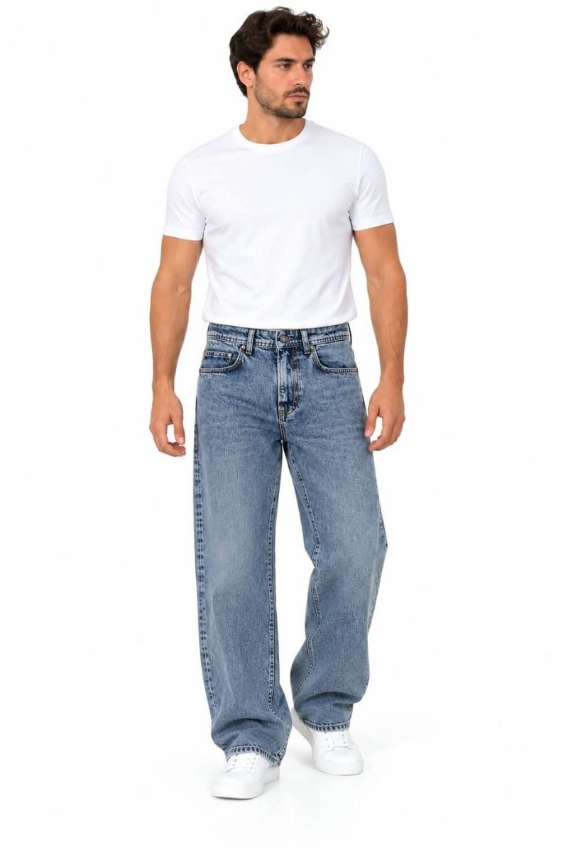 Erkek Baggy Pantolon Factor5104 MAVİ