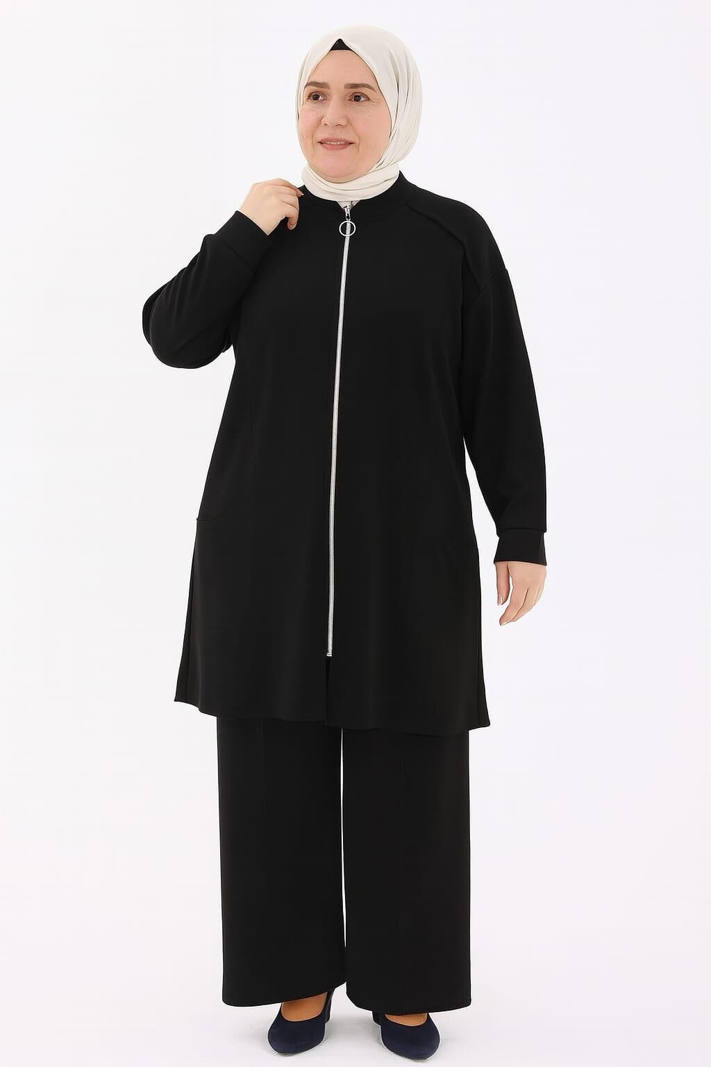 IRK Cepli Fermuarlı Alt Üst Takım Bayan  B05970