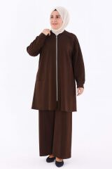 IRK Cepli Fermuarlı Alt Üst Takım Bayan  B05970