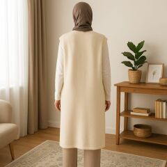 Irk Bayan Sakallı Yelek 05981