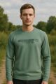 Bisiklet Yaka Uzun Kollu Regular Erkek Baskılı Sweatshirt MİNT MİNT - L