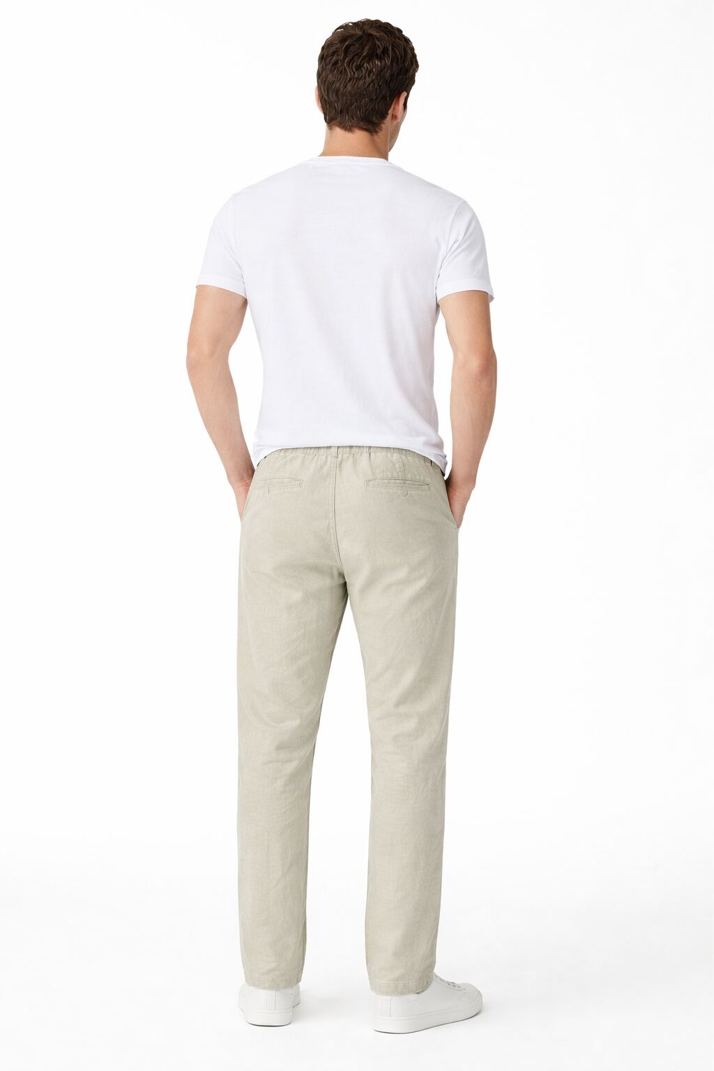 Pamuklu Yandan Cepli İpli Rahat Erkek Jagger Pantolon Günlük Kombinlere Uygun TAŞ