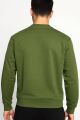Uzun Kollu İçi Pamuklu Polyester Karışımlı Erkek Baskılı Sweatshirt 675 HAKİ HAKİ - XXL