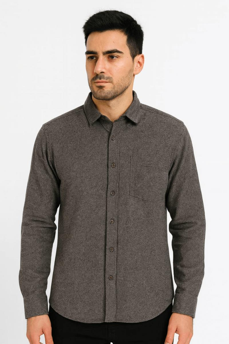 Tek Cepli Uzun Kollu Gömlek  96159