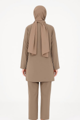 Önden Şeritli Pantolonlu Spor Takım 8169