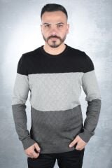 Erkek Bisiklet Yaka Triko Kazak 93101