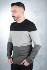 Erkek Bisiklet Yaka Triko Kazak 93101