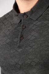 Selanik Polo Yaka Akrillik Kumaşlı  Rahat Kesim Erkek Kazak 93072