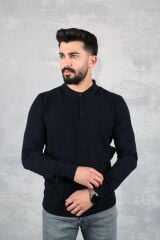 Selanik Polo Yaka Akrillik Kumaşlı  Rahat Kesim Erkek Kazak 93072