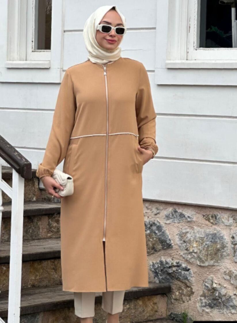 Bayan Giy Çık Trenç 7636