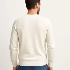 Uzun Kollu Bisiklet Yakalı  Sıcak Ve Rahat Viscon Karışımlı Erkek Triko Kazak