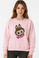 Bayan Labubu Desenli Sweat