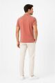 Erkek Polo Yaka Göğüs Baskılı Cupra Tişört 23-10454 KİREMİT KİREMİT - XXL