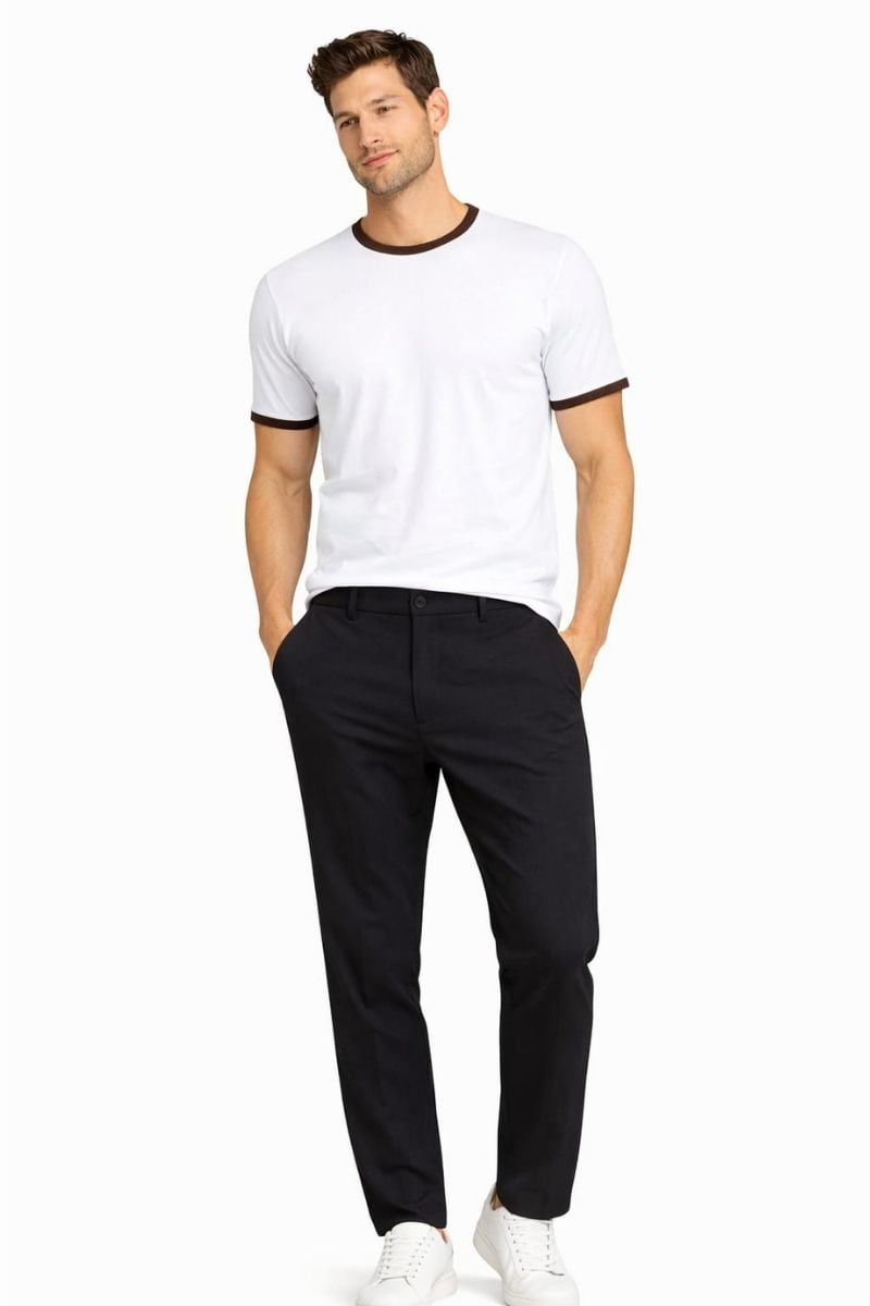 Regular Fit Pike Chino Erkek Pantolon 84 SİYAH