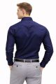 Uzun Kollu Müslin Yaka Casual  Erkek Gömlek 9136 LACİVERT LACİVERT - M