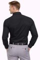 Slim Fit Rahat Kumaş Uzun Kollu  Erkek Gömlek  8952 SİYAH