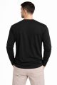 Bisiklet Yaka Uzun Kollu Erkek Sweatshirt 671 SİYAH