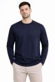 Bisiklet Yaka Uzun Kollu Erkek Sweatshirt 671 LACİVERT LACİVERT - XL
