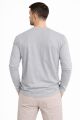 Bisiklet Yaka Uzun Kollu Erkek Sweatshirt 671 GRİ