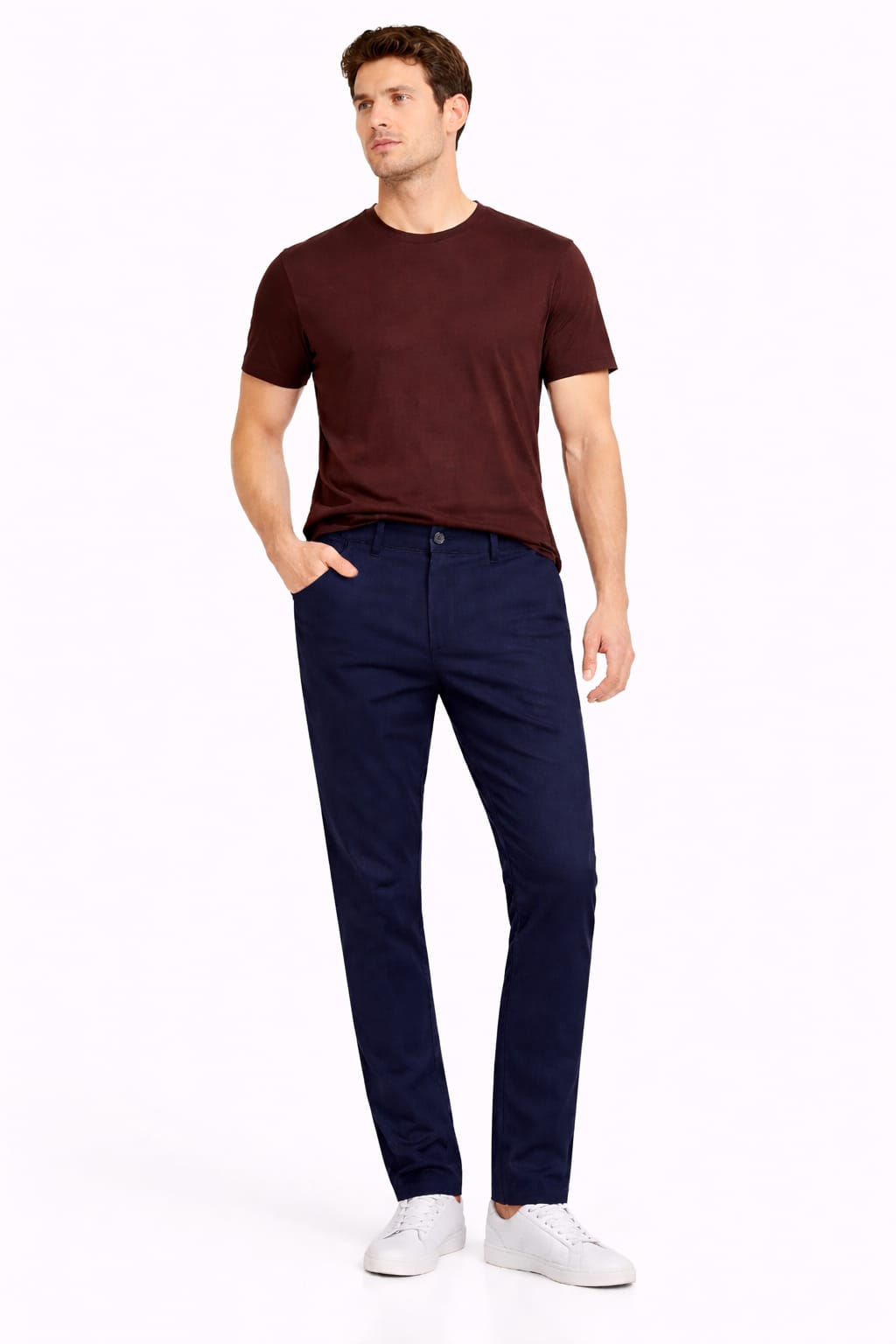 Yandan Cepli İp Detaylı  Erkek Jogger Pantolon 7930 LACİVERT LACİVERT - S