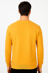 C21 Önü yazılı Pamuk Karışımından Üretilmiş İçi yumuşak Erkek Sweatshirt 2711