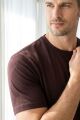 Bisiklet Yakkalı Kısa Kollu Erkek Sade Tshirt 4895 BORDO BORDO - M