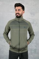 Uzun Kollu Dik Yakalı Çift Cepli Femuarlı İçi Yumuşak Erkek Sweatshirt 95104