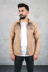 Uzun Kollu Dik Yakalı Çift Cepli Femuarlı İçi Yumuşak Erkek Sweatshirt 95104