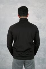 Uzun Kollu Dik Yakalı Çift Cepli Femuarlı İçi Yumuşak Erkek Sweatshirt 95104