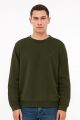 Uzun Kollu Hafif Kumaşlı Bisiklet Yaka  Regular Kesim Erkek Sweatshirt 757 HAKİ HAKİ - L