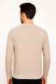Bisiklet Yaka Uzun Kollu Viskon Karışımlı Regular Kesim Erkek Sweatshirt 746 BEJ BEJ - XL