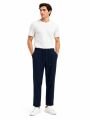 Yandan ve Arkadan Cepli Erkek Jogger Pantolon 70083 LACİVERT LACİVERT - S