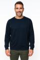 Bisiklet Yaka Uzun Kollu Viskon Karışımlı Regular Kesim Erkek Sweatshirt 95256-27 LACİVERT LACİVERT - M