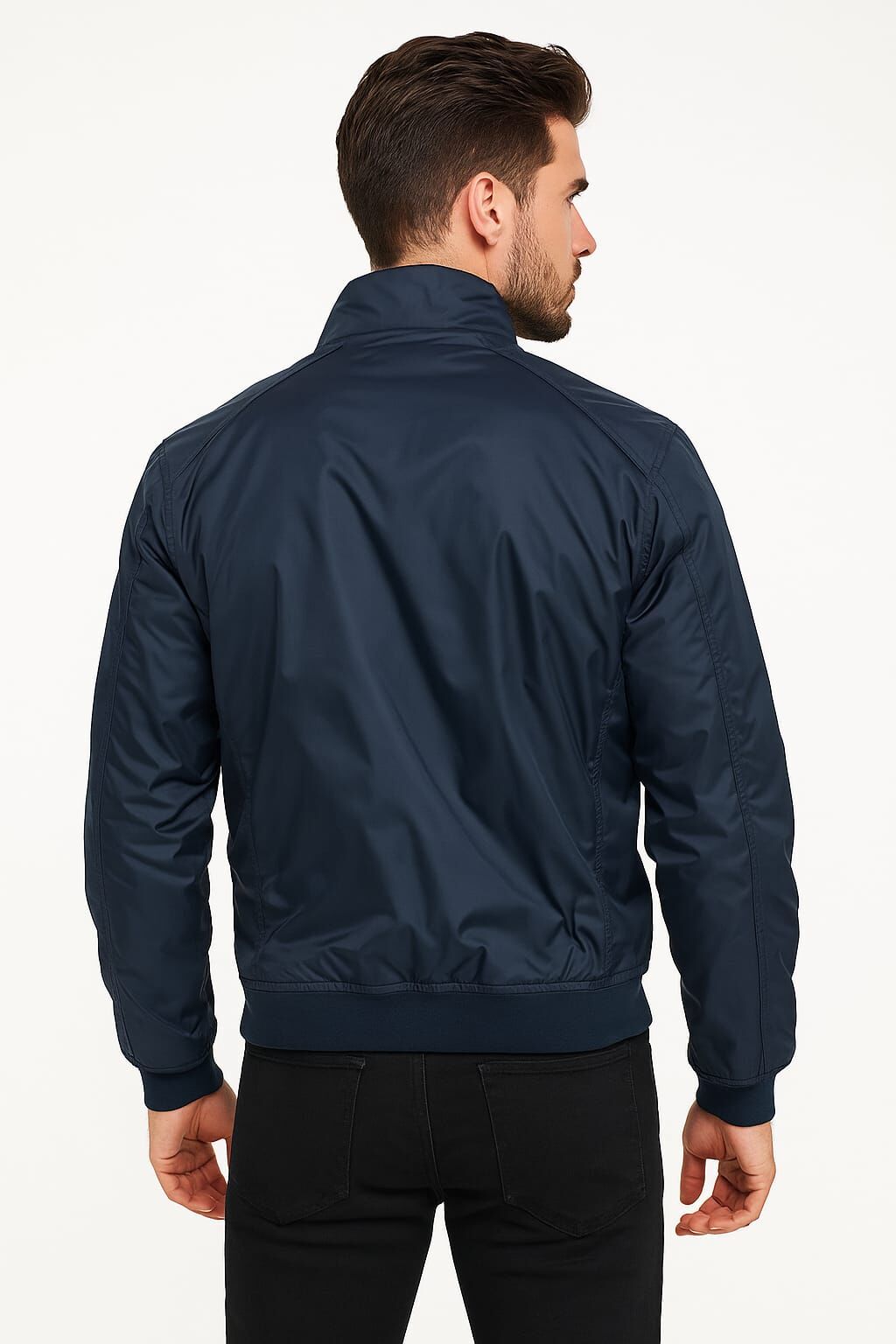 Uzun Kollu Yandan Cepli Fermuarlı Erkek Pars Mont 94055 LACİVERT