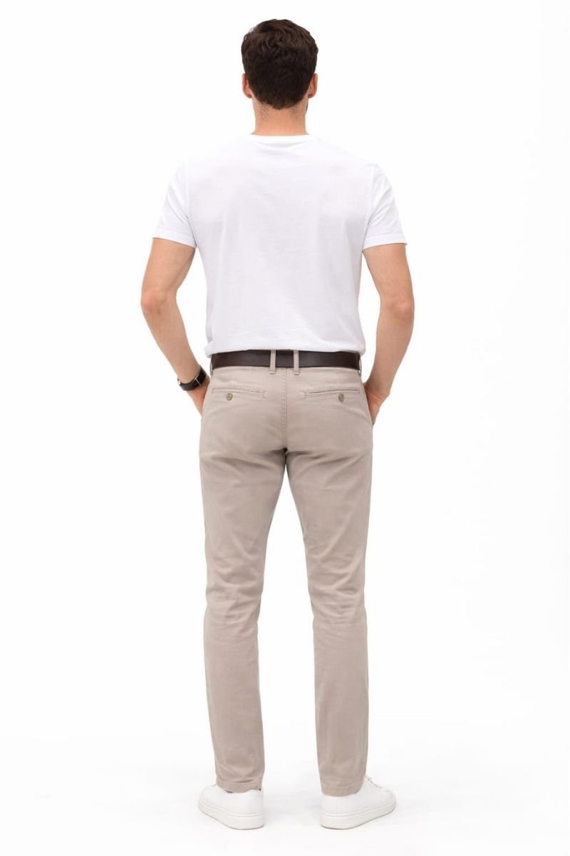 Chino Keten Erkek Pantolon Yazlık Rahat Kesim, Nefes Alabilir Şık Tasarım 1130 GRİ