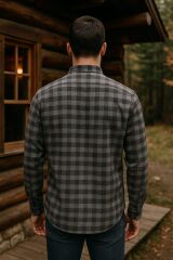 96160 Fbı Çizgili Oduncu Gömlek