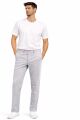 Dokulu Yandan Cepli Regular Fit Erkek Jogger Pantolon 83 GRİ GRİ - 31