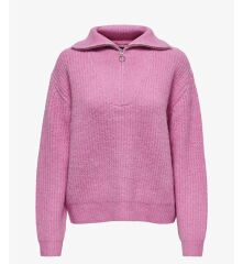 Fermuarlı Balıkçı Yaka Kazak 7032