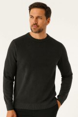 Bisiklet Yaka Erkek Triko Kazak 93105